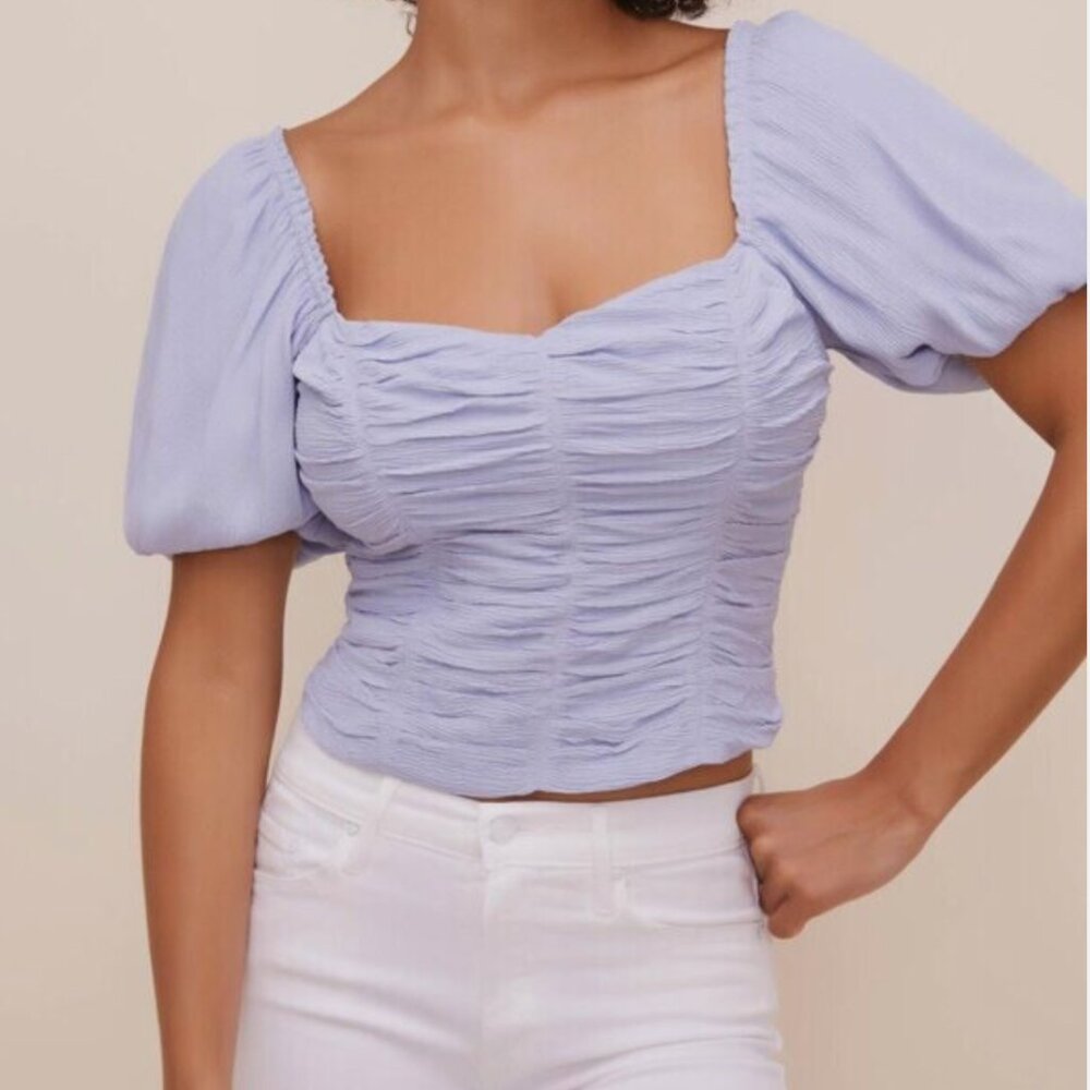 ASTR the Label Serafina Puff Sleeve Top